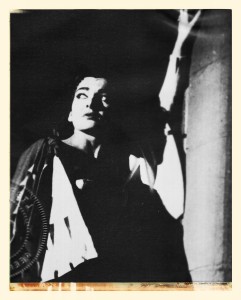 Maria Callas als große Tragödin im Norma-Kostüm.