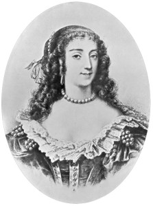 Die historische Marie de Rohan Montbazon, Herzogin von Chevreuse.