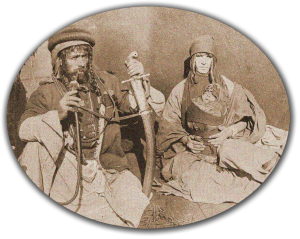 Beduinen, Foto um 1900/OBA