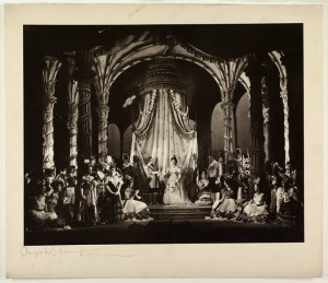 Glyndebourne: "Alceste" mit Thomas hemsley, magda Laszlo und Richard Lewis 1953/Foto Angus McBean/Glyndebourne Archive