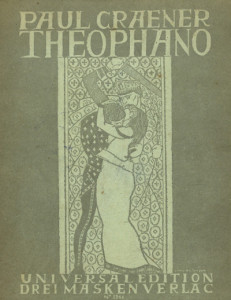 Paul Graener: "Theophano", Klavierauszug/OBA