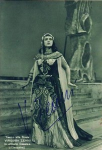 Virginia Zeani: als Cleopatra an der Scala/T