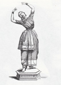 "Les Bayadéres": anonymer Stich nach einer Statuette von Auguste Barre 1838/Palazetto Bru Zane