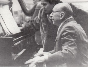 Irma Kolassi: mit Igor Stravinsky am Klavier/Kolassi/INA