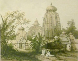 "Paria"/Stanislaw Moniuszko/Indischer Tempel von James Ferguson ca. 1850/OBA