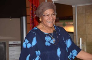 Christiane Eda-Pierre, Botschafterin ihrer Heimat Martinique/franceantilles.mobi