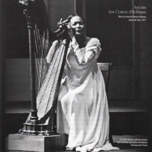 Christiane Eda-Pierre: Antonia Paris 1977/Decca/ "Foto Colette Massé Collection privée avec l´aimable autorisation de Madame Eda-Pierre"