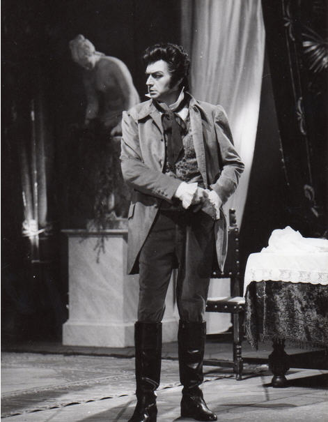 Franco Tagliavini, jahrzehnte einer der führenden Cavaradossis, hier in Triest 1978/Teatro verdi Trieste