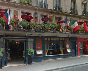 Das Café Procope an der Rue de l’Ancienne Comédie 13 wurde 1686 gegründet. Foto: Screenshot Google Street View