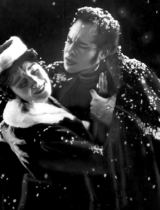 Lucine Amara als Tatjana mit George London/Onegin/Melancon/Metropolitan Opera Archives/