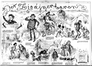 Johann Strauss: Poster zum "Zigeneunerbaron" 1885/ORCA