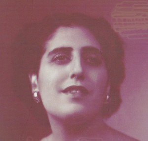 Maria Pedrini, eine der schönsten Stimmen Nachkriegs-Italien, sang die Cecilia bei der RAI/Melodram