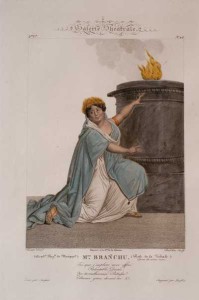 Alexandrine Caroline Branchu, nata Chevalier, fu nel 1807, all'età di 27 anni la prima protagonista de "La Vestale"/Musero Spontini, Maiolati Spontini