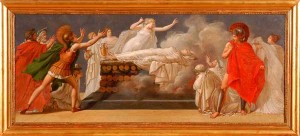 Tela raffigurante l’opera "Olimpia" andata in scena al Teatro dell’Accademia Reale di Musica il 22 Dicembre 1819/Museo Spontini/Maiolati Spontini