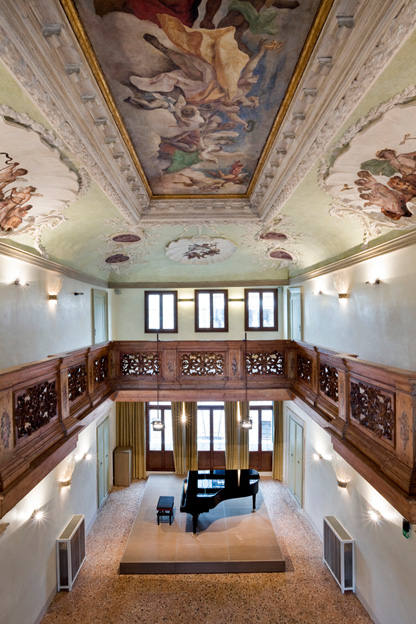 Palazzo Bru Zane: der kleine Saal für Konzerte/ PBZ