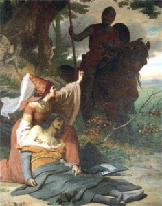 Kundry-Mythos: Gawein und der verwundete Ritter/ Neuschwanstein/Wiki