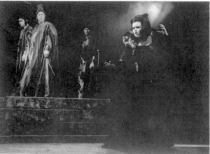 "Medea in Corinto"/ Szene Ruth Falcon als Medea in Bern 1977/ Theater Bern