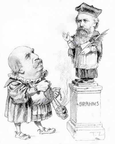 Große Geister und ihre Kritiker: Johannes Brahms und Eduard Hanslick/ OBA