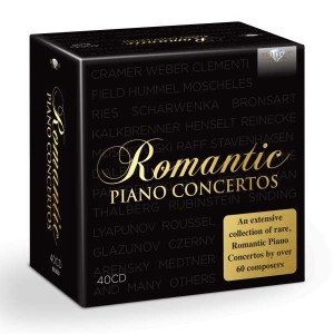 romantic piano concertos brilliant cover