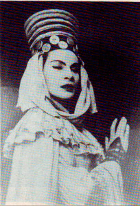 Hanna Ludwig: Jocasta in "Oedipus Rex"/ Sammlung Ludwig