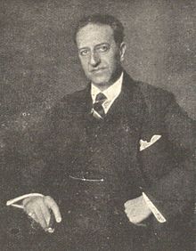 Oscar Straus - Foto um 1918 von Edith Barakovich/ Wikipedia
