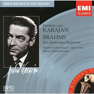 Aus der ersten Aufnahme des Brahms-Requiems unter Herbert von Karajan von 1947 ist nur das Sopransolo übernommen. 