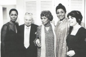 Eve Queler: Illustres Treffen mit Shirley verrett, Isaac Stern, Marian Anderson und Grace Bumbry/ Foto Queler
