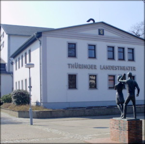 Das Theater Rudolstadt ist  gleichzeitig Hauptwirkungsstätte der Thüringer Symphoniker Saalfeld-Rudolstadt. Foto: Hartmut Winter