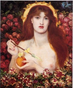 Saint-Saens: "Proserpine"/ "Venus venticorda" von Rosetti, 1868/ Wiki